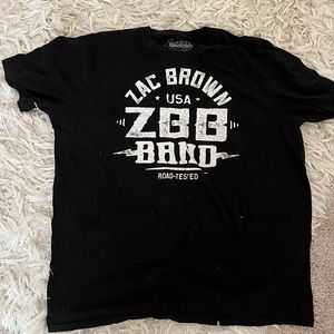 Zac Brown Band tour t shirt XXL